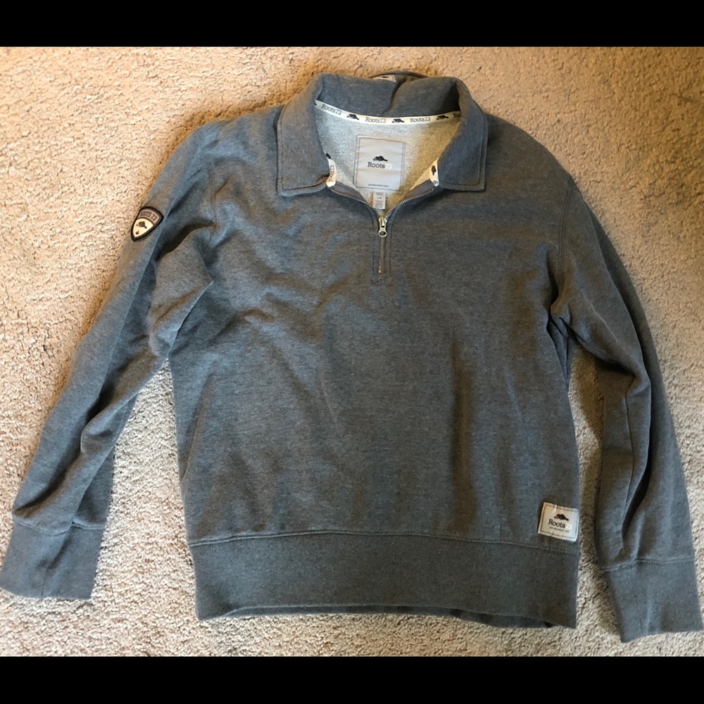 Roots Quarter Zip Crew Neck